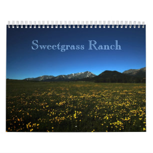 Calendario del rancho 2011 de Sweetgrass
