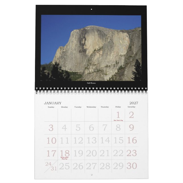 Calendario del rastro 2011 de John Muir (Jan 2027)
