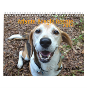 Calendario del rescate 2014 del beagle de Atlanta