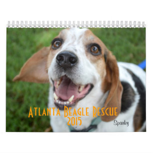 Calendario del rescate 2015 del beagle de Atlanta