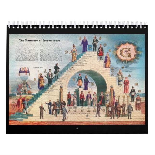 Calendario del tablero del caballete del (Tapa)