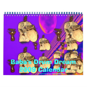 Calendario del tambor de sueño 2009 de Baba