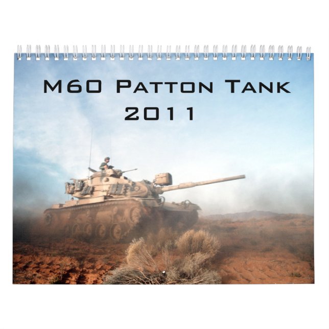 Calendario del tanque de patton (Tapa)