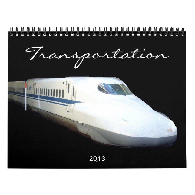 calendario del transporte 2013 (Tapa)