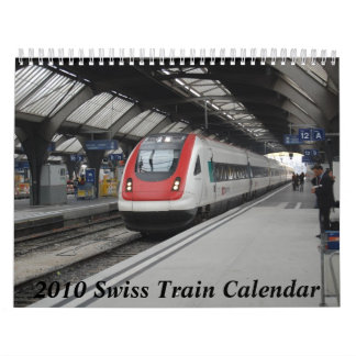 Calendario del tren de 2014 suizos