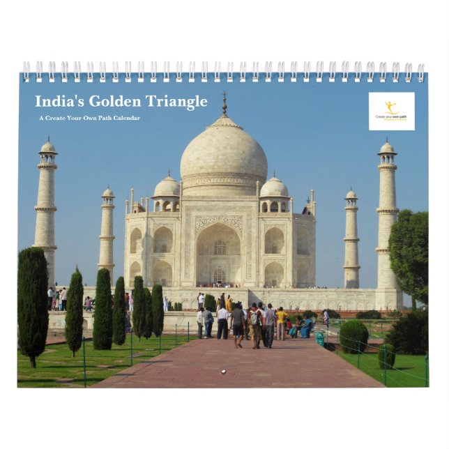 Calendario del Triángulo Dorado 2023 de la India (Tapa)