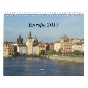 Calendario del viaje de Europa 2015