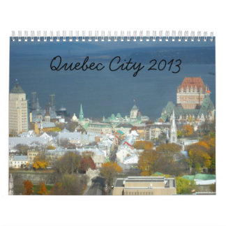 Calendario del viaje de la ciudad de Quebec Canda