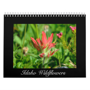 Calendario del Wildflower de Idaho