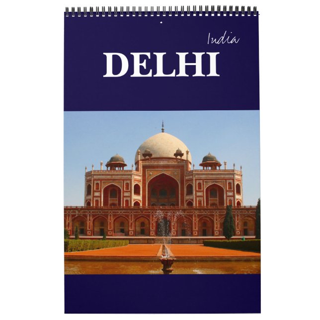 Calendario delhi india (Tapa)