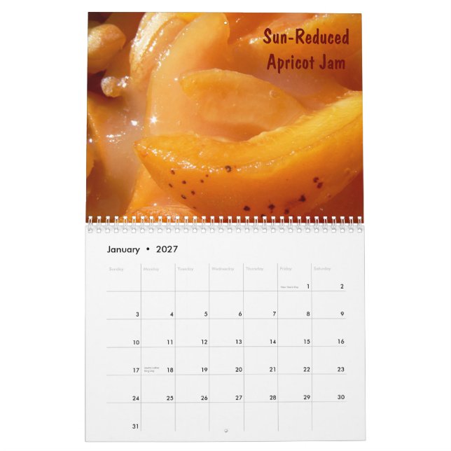 Calendario delicioso 2011 de la comida de Hella (Jan 2027)