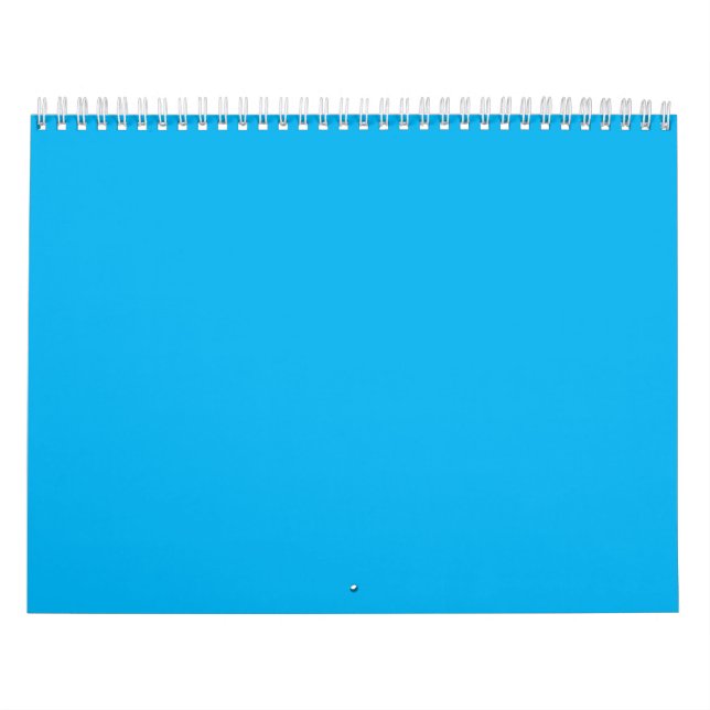 Calendario Denim Blue,Fountain Blue,Jellyfish (Tapa)