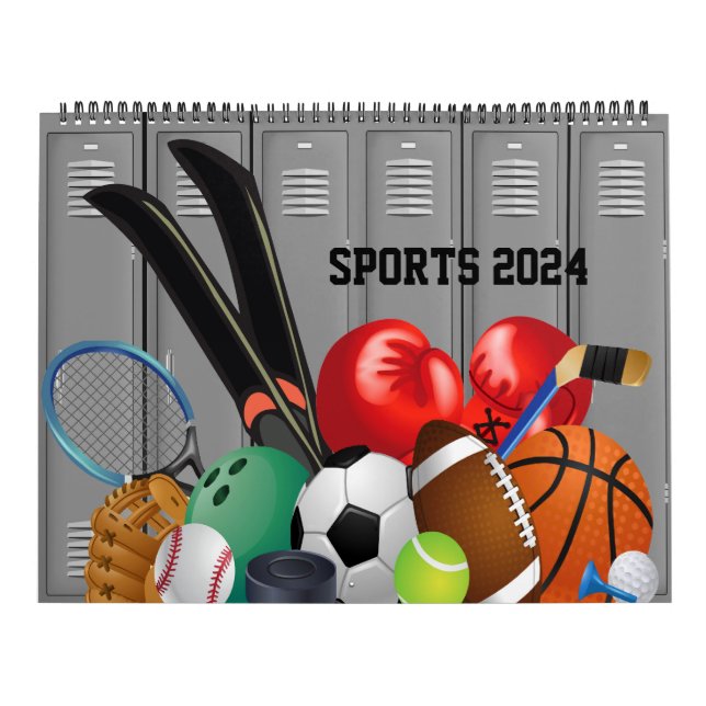 Calendario Deportivo 2024 (Tapa)
