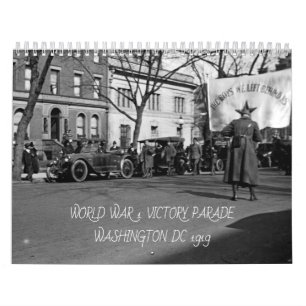 CALENDARIO DESFILE Y WASHINGTON DC 1919 DE LA VICTORIA DE LA