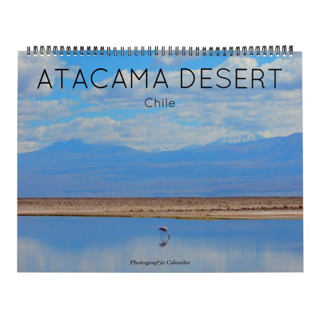 Calendario desierto de atacama 2025 grande (Tapa)