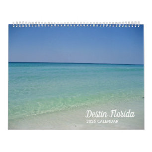 Calendario Destin Florida Beach Photography Seaside 2026 Wall