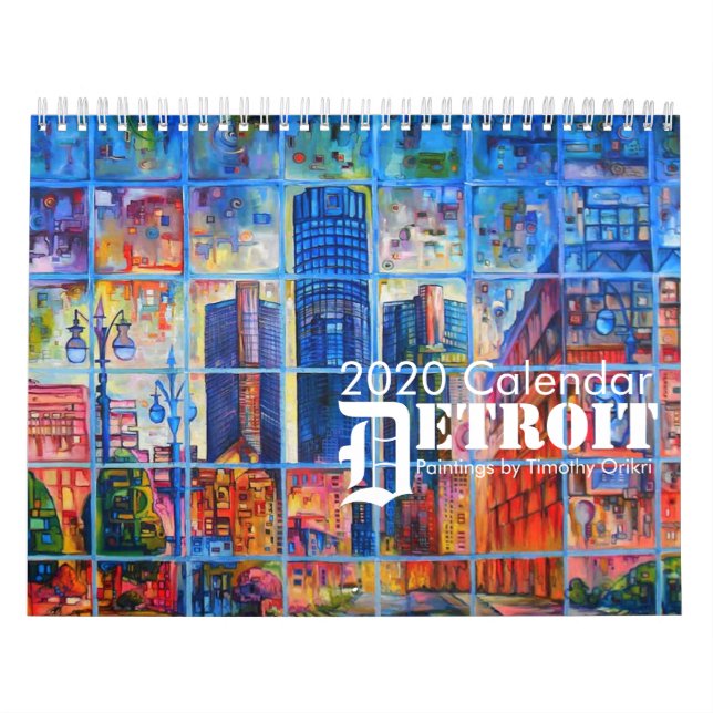 Calendario detallado de 2020 (Tapa)