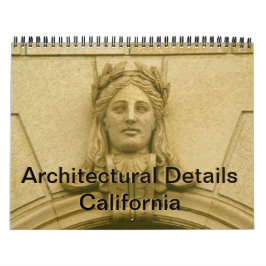 Calendario - Detalles arquitectónicos de Californi