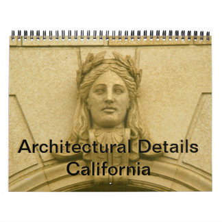 Calendario - Detalles arquitectónicos de Californi