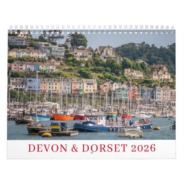 Calendario Devon y Dorset 2026 (Tapa)