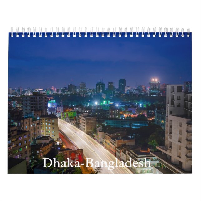 Calendario Dhaka-Bangladesh (Tapa)