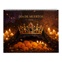 Calendario Día de Muertos 2026