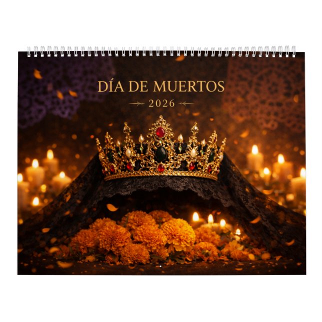 Calendario Día de Muertos 2026 (Tapa)