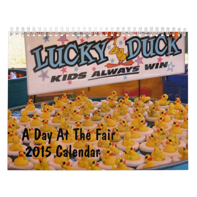 Calendario Día En La Feria Del País (Tapa)