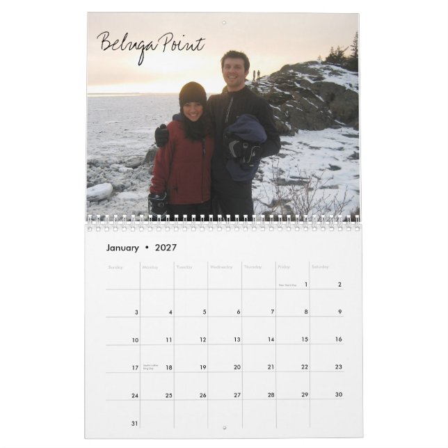 Calendario Día tras día, mes tras mes, año… (Jan 2027)
