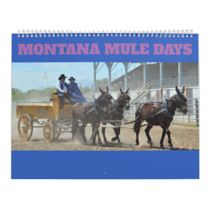 Calendario Días de la mula de Montana