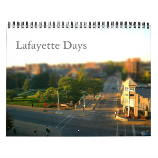 Calendario Días de Lafayette