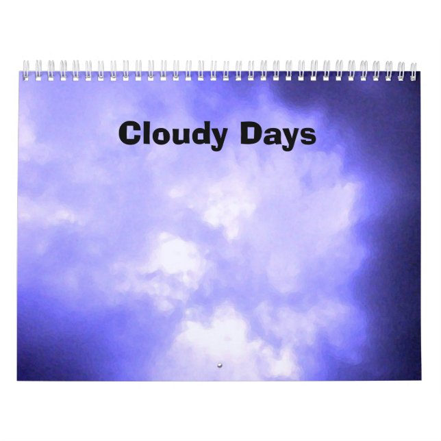 Calendario Días nublados (Tapa)