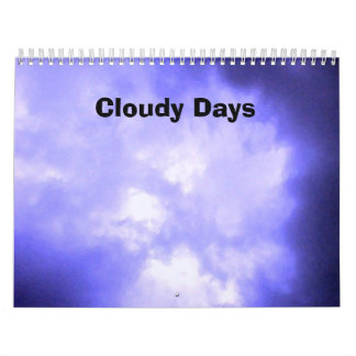 Calendario Días nublados