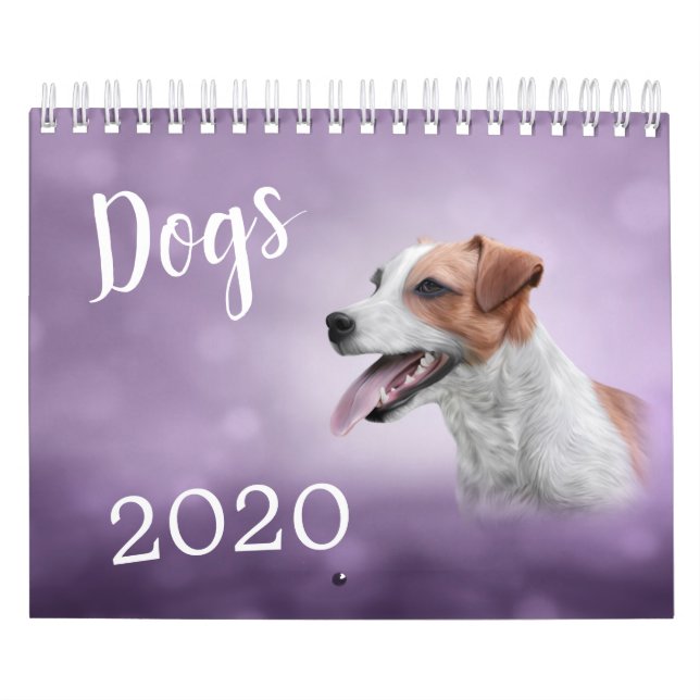 Calendario Dibujando perros graciosos (Tapa)