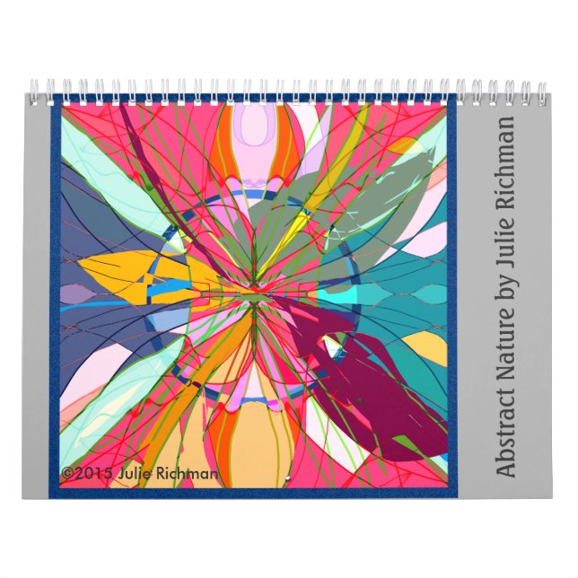 Calendario Dibujos abstractos de la naturaleza (Tapa)