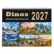Dinos 2027 – Niños de dinosaurios divirtiéndose