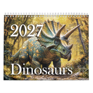 Calendario Dinosaur – Mundos Prehistóricos Fascinantes 2027