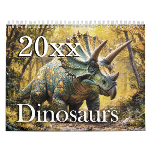 Calendario Dinosaurio – Mundos prehistóricos fascinantes