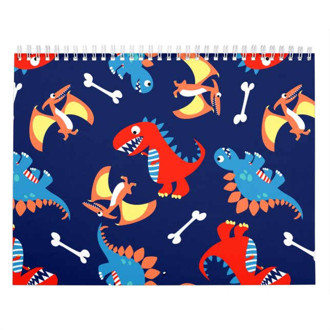 Calendario Dinosaurios cútricos (Tapa)
