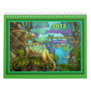 Calendario Dinosaurios de 2012