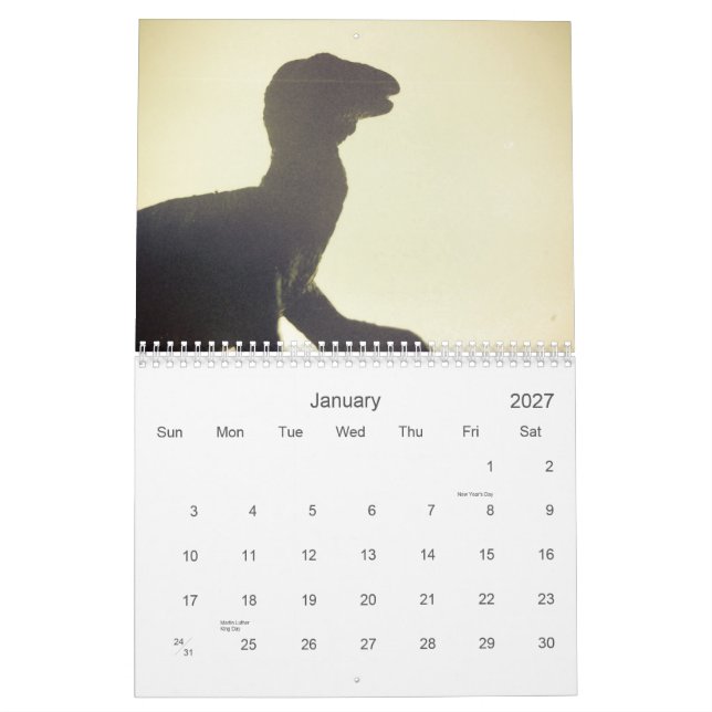 Calendario Dinosaurios que conquistan 2011 (Jan 2027)