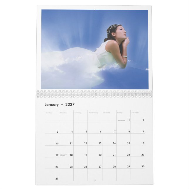 Calendario Diosa (Jan 2027)