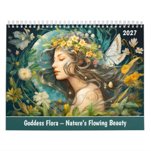 Calendario Diosa Flora – La belleza fluyente de la naturaleza
