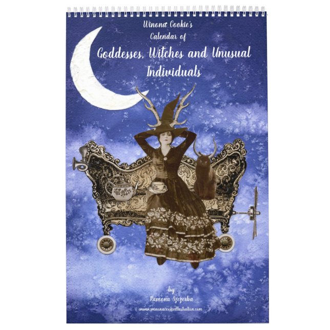 Calendario Diosas, brujas e individuos inusuales (Tapa)