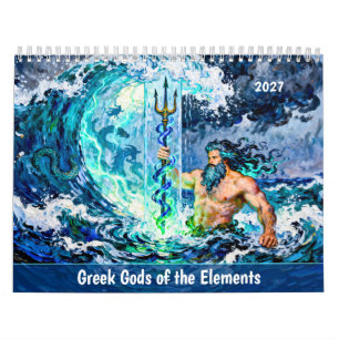 Calendario Dioses griegos de los elementos: poderes míticos a