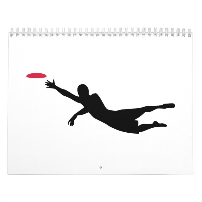Calendario Disco volador del golf del disco (Tapa)