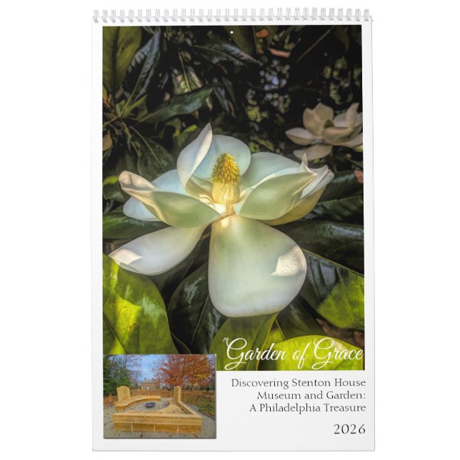 Calendario Discovering Stenton House Museum & Garden Calendar (Tapa)