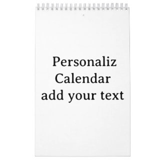 Calendario Diseña tu propia página individual personalizada