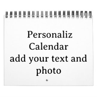 Calendario Diseña tu propio pequeño personalizado