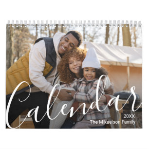 Calendario Diseñar su propia foto única